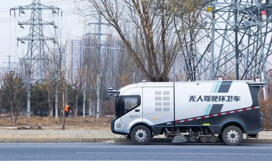双5G工业路由器赋能无人清车应用案例
